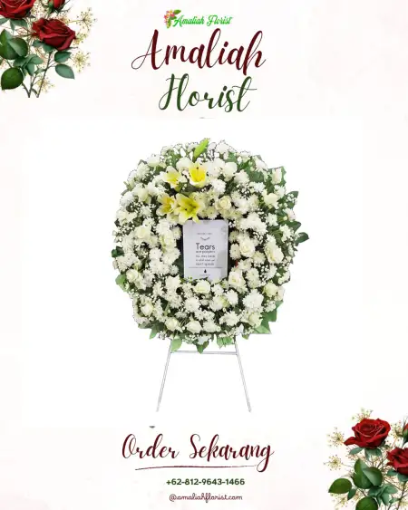 Krans Bunga Duka Triwung Lor